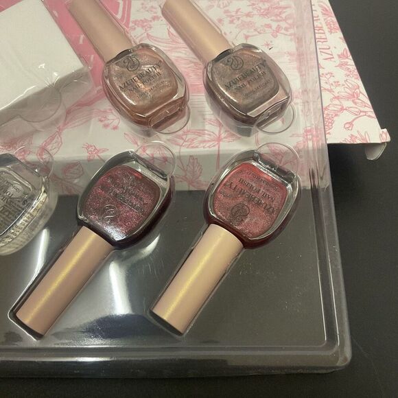 Brand New Azure Beauty 10 Piece Nail Polish Set Multi Colored With Box - Picture 4 of 8